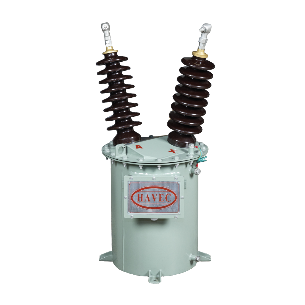 Single-phase transformer-2-bushing